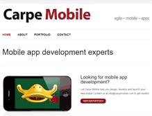 Tablet Screenshot of carpemobile.com